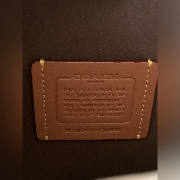 BNWT COACH Soft Tabby Bag in Brass/Maple🤎🤎 - Picture 11 of 16